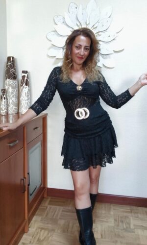 Body negro de encaje