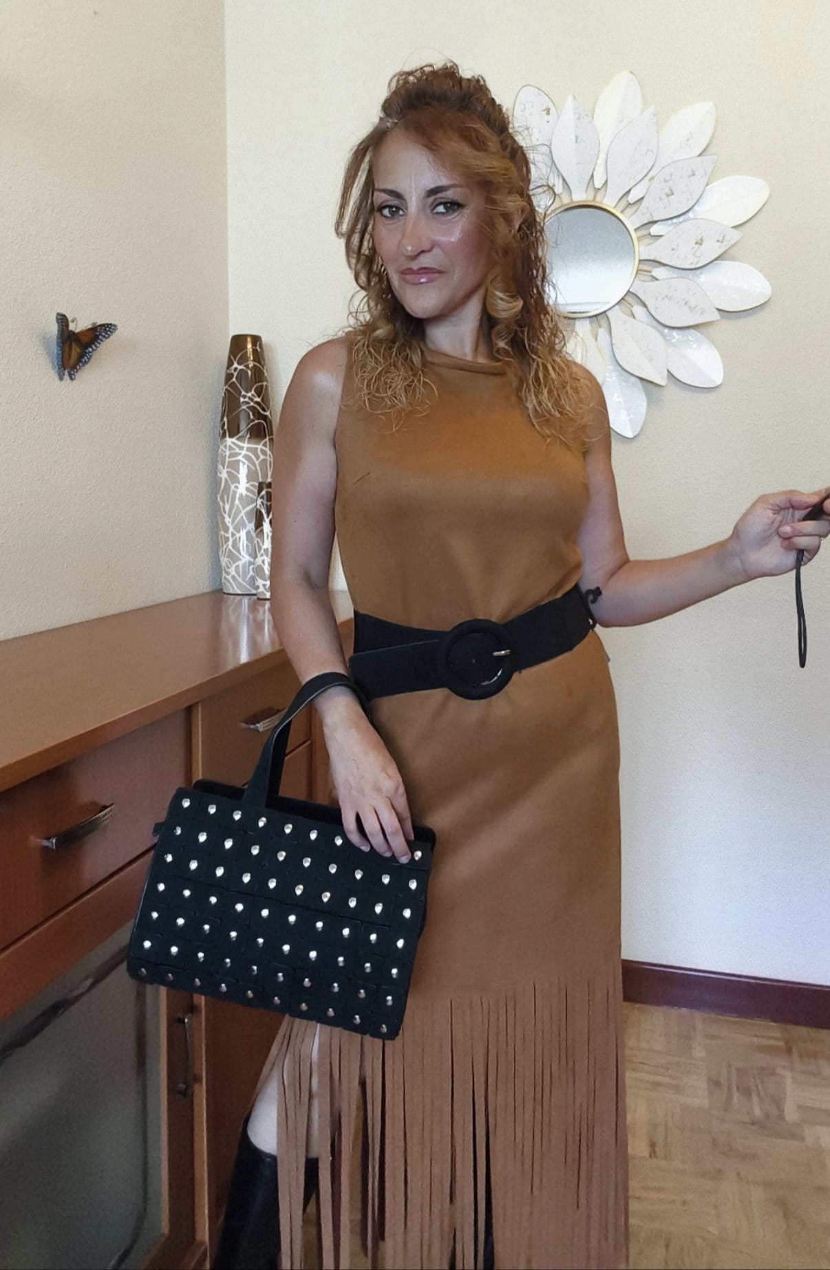 Vestido Flecos Antelina - Imagen 2