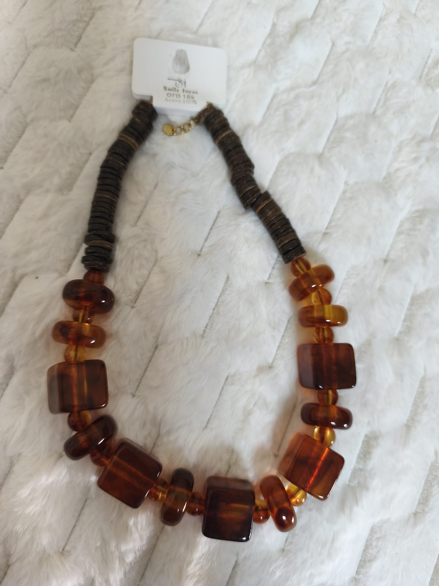 Colgante color caramelo - Imagen 2