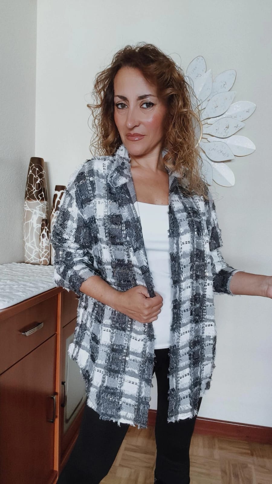 Camisa o sobracamisa JOT cuadros - Imagen 5