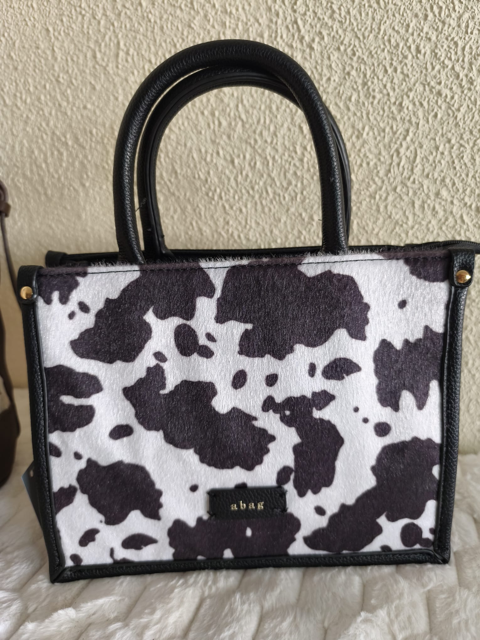 Bolso estampado vaca - Imagen 4