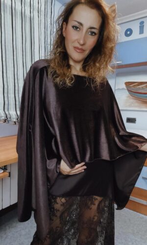 CAPA TERCIOPELO MARRÓN